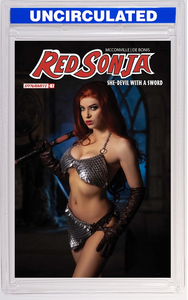 Red Sonja She Devil With A Sword #7 CVR E Cosplay Megan Random VAR