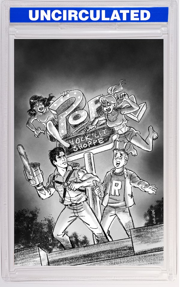 Archie X Army Of Darkness #1 CVR L INC Bill Galvan Pencils Virgin VAR