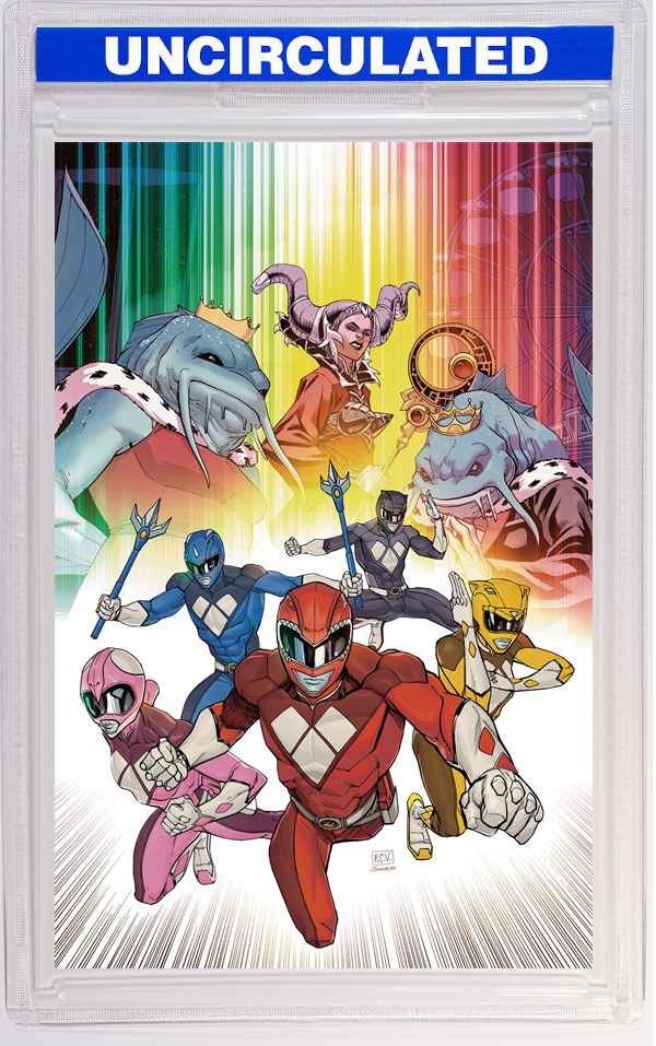 Mighty Morphin Power Rangers (2026) #4 F INCV Foil Variant (Full Art, Foil, Sevy)