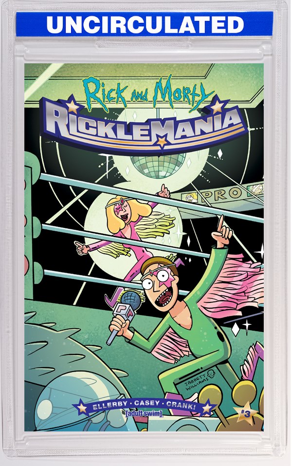 Rick And Morty Ricklemania #3 (Of 4) CVR C INC Jarrett Williams Interlocking VAR