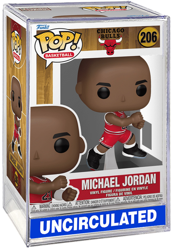 Michael Jordan Chicago Bulls ("The Shot"-1989 Playoffs) Funko Pop! #206
