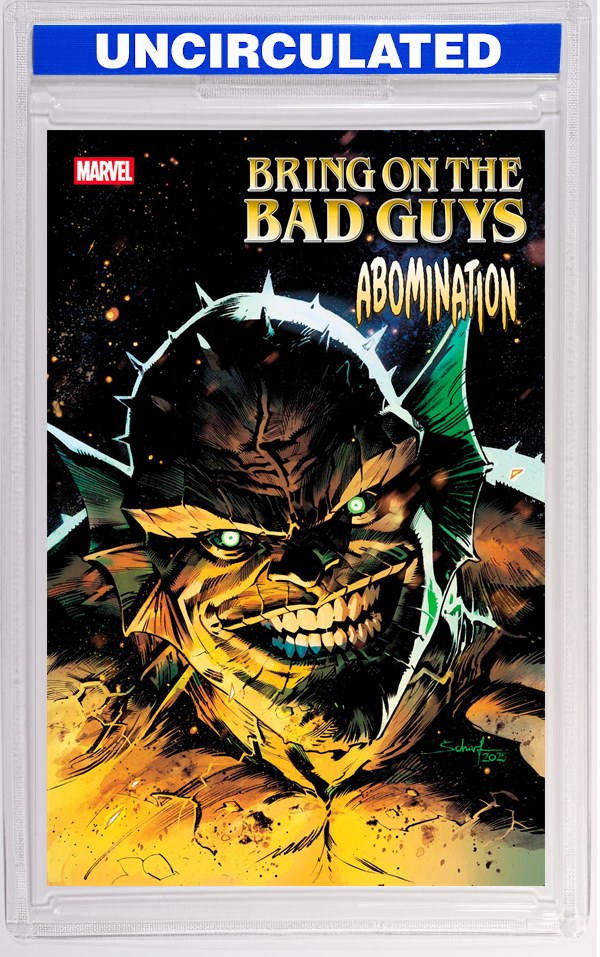 Bring On The Bad Guys: Abomination #1 Jonas Scharf Variant