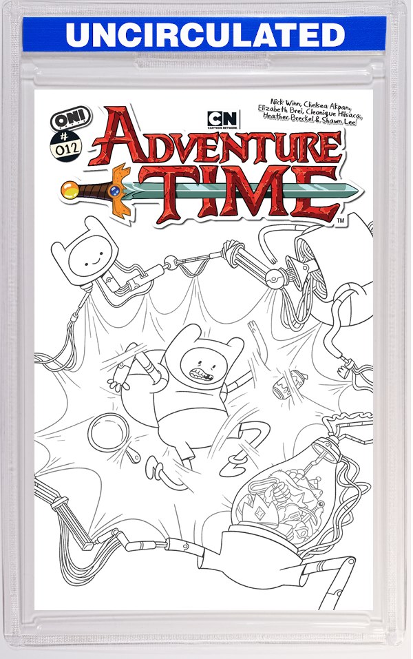 Adventure Time (2025) #12 CVR E INC Nick Winn B&W VAR