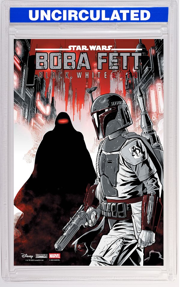 Star Wars: Boba Fett - Black, White & Red #4 Luke Ross Variant