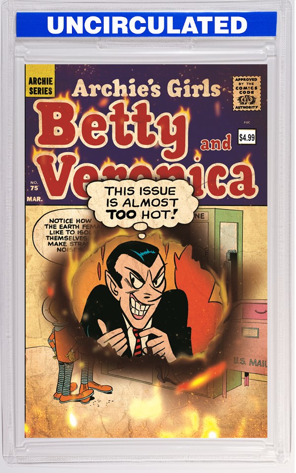 Archie Facsimile #8 Betty And Veronica #75 CVR B Bob White & Dan DeCarlo Retro Art VAR