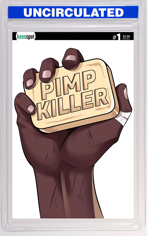Pimp Killer #1 CVR B Vintage Cartoon Fight Club Homage VAR(MR)