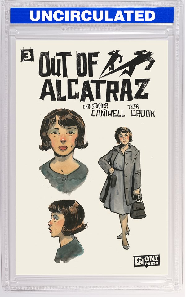 Out Of Alcatraz #3 (Of 5) CVR C INC Tyler Crook Sketchbook VAR