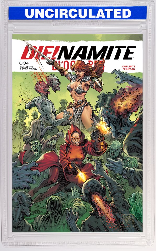 Die!Namite Blood Red #4 CVR B Roberto Meli VAR