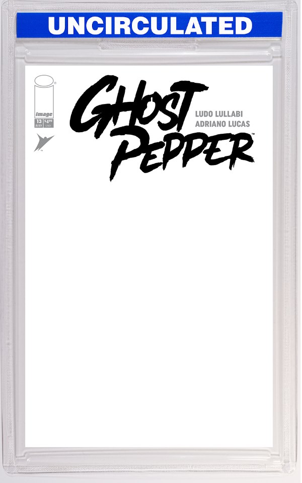 Ghost Pepper #13 CVR F Blank Sketch VAR