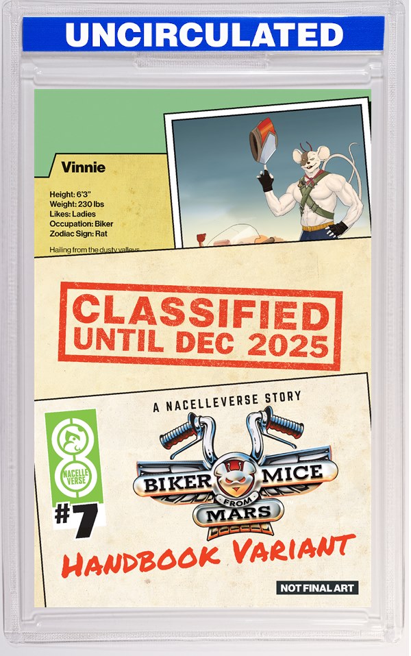 Biker Mice From Mars (2025) #7 CVR B Dotun Akande Handbook VAR