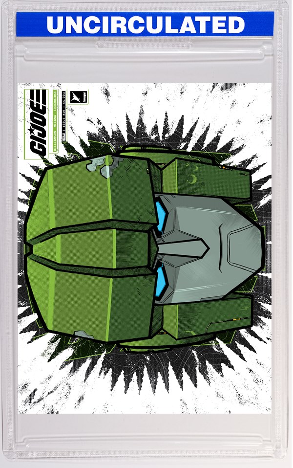 GI Joe #19 CVR G John Amor & Andres Juarez Die Cut Foil Mask VAR