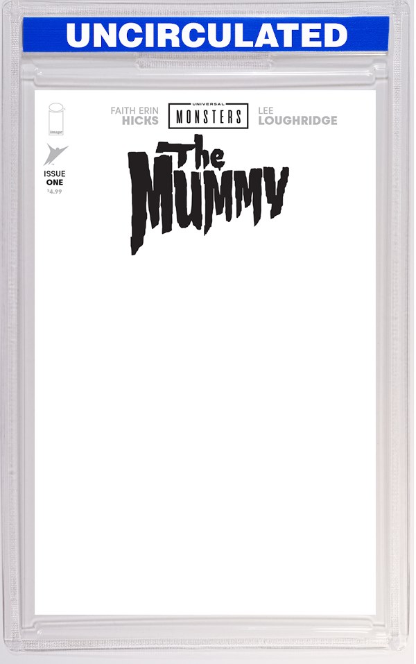 Universal Monsters The Mummy #1 (Of 4) CVR H Blank Sketch VAR