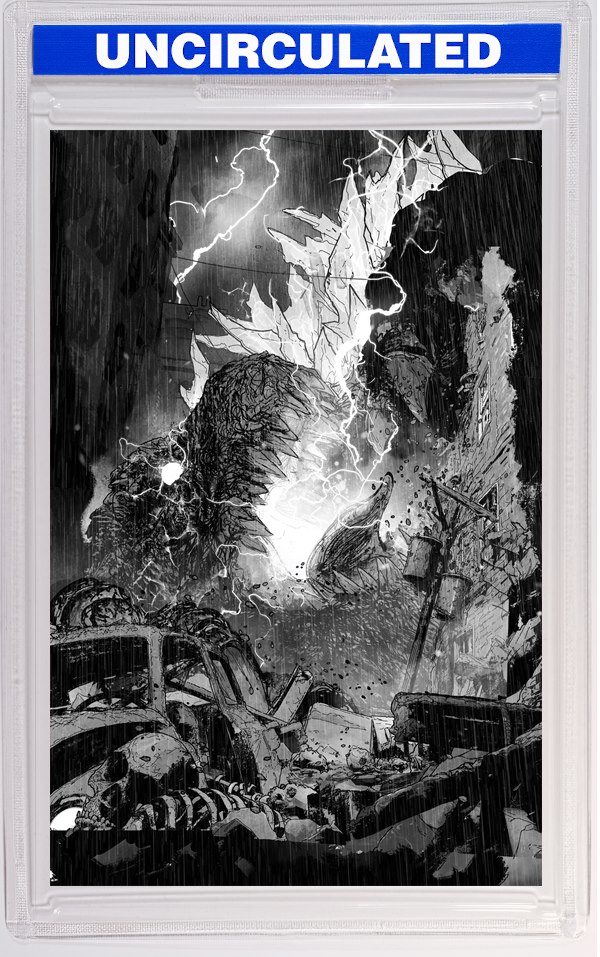 The Horror Of Godzilla [Kai-Sei Era] #4 Variant RI (Jones B&W Full Art)