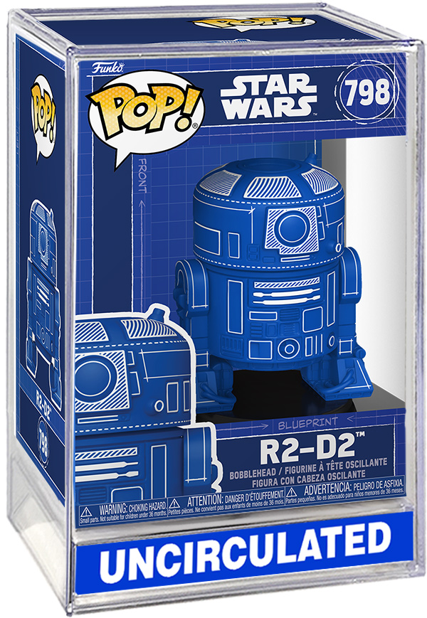 Star Wars - R2-D2 (Blueprint Deco) Funko Pop! #798