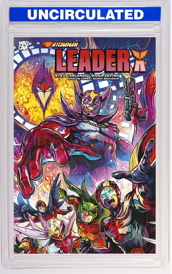 Gatchaman Leader X (One-Shot) CVR A Vincenzo Riccardi