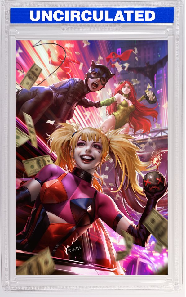 Justice League Unlimited #9 CVR E Derrick Chew Gotham City Sirens Card Stock VAR (We Are Yesterday)