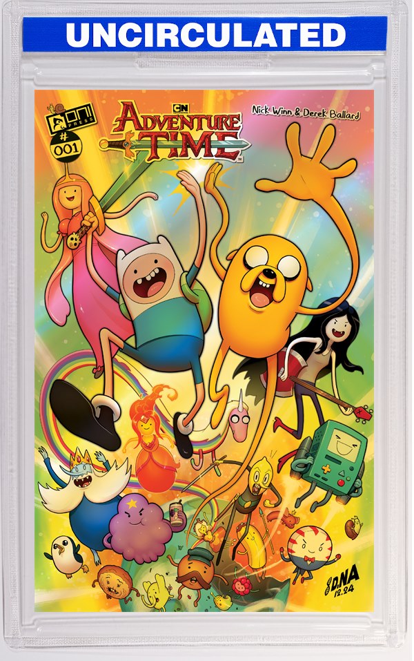 Adventure Time (2025) #1 CVR G David Nakayama Gold Foil VAR