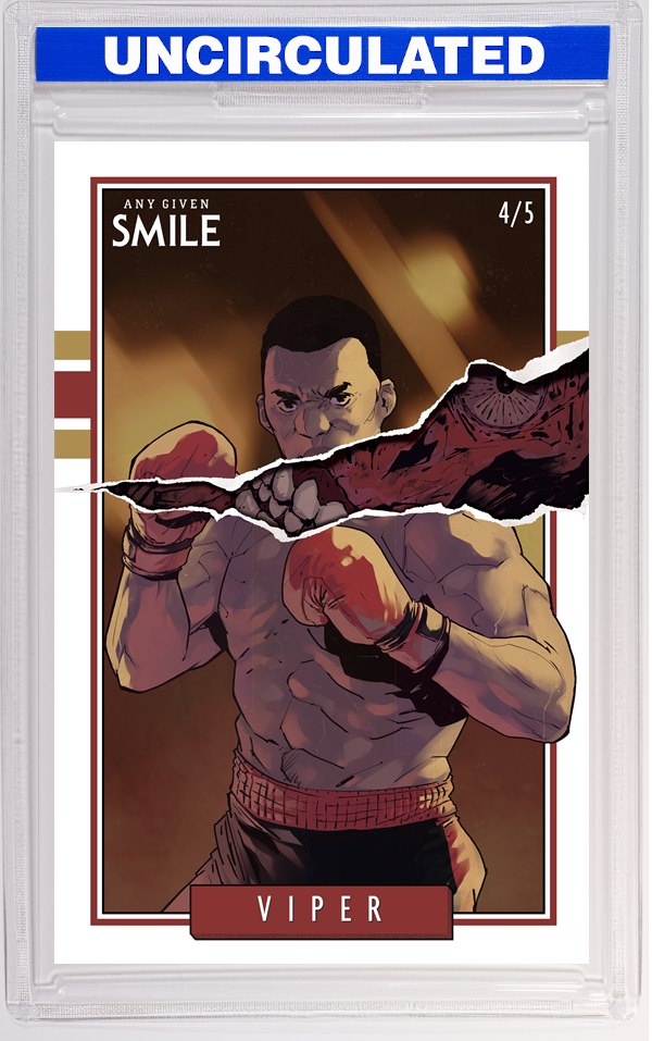 Smile: Any Given Smile #4 Variant C (Collar Trading Card Variant)