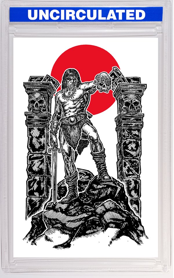 Conan The Barbarian Tides Of The Tyrant King #2 (Of 4) CVR F Micah Ulrich Virgin Foil VAR (MR)