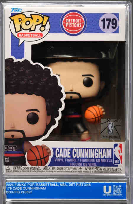 Cade Cunningham Detroit Pistons (Black Jersey) Funko Pop!