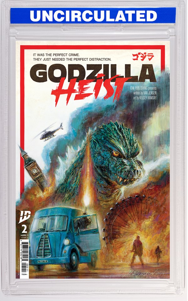 Godzilla: Heist #2 Cover A (Eggleton)