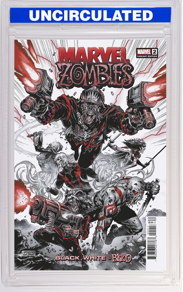 MARVEL ZOMBIES: BLACK, WHITE & BLOOD 2 CORY SMITH HOMAGE VARIANT