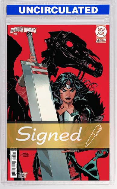 Absolute Wonder Woman #20 Variant Signed By Terry & Rachel Dodson