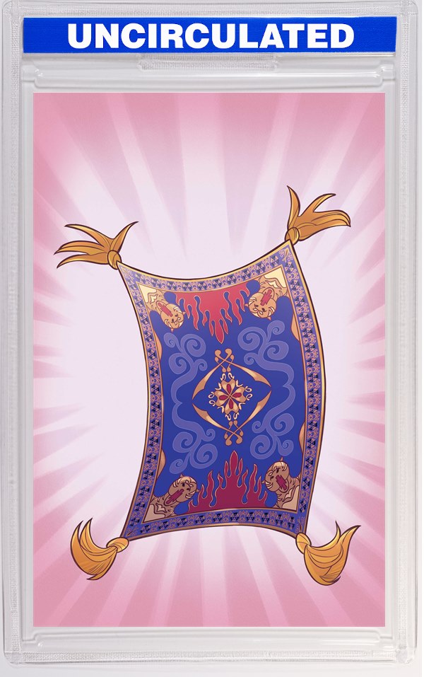 Aladdin #5 CVR E INC Cartoon Head Virgin VAR