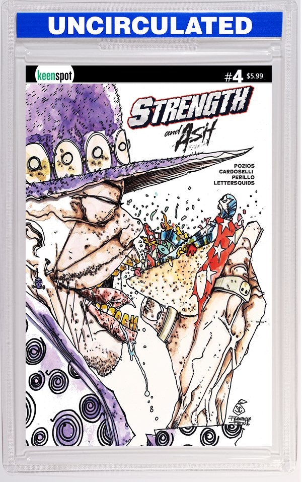 Strength & Ash #4 CVR B Stefano Cardoselli Francesca Perillo Tacos VAR