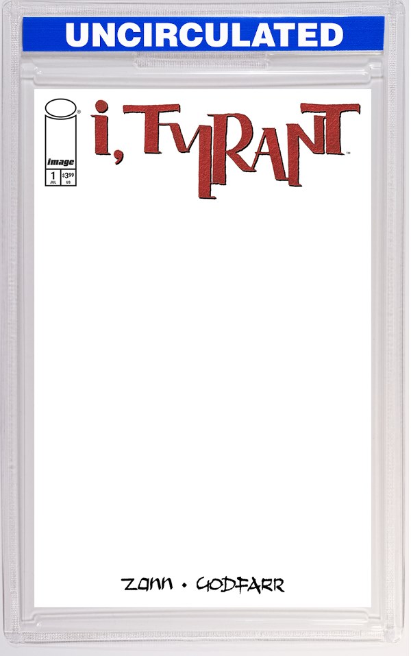 I Tyrant #1 CVR C Blank Sketch VAR (MR)