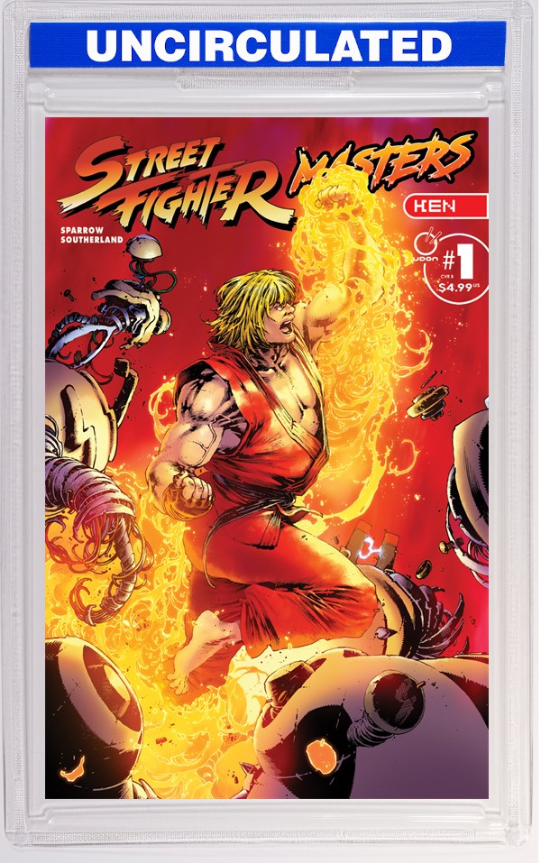 Street Fighter Masters Ken #1 (One Shot) CVR B Matthew Weldon VAR