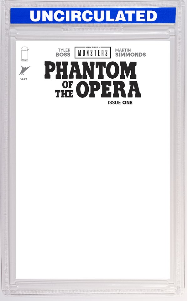 Universal Monsters The Phantom Of The Opera #1 (Of 4) CVR H Blank Sketch VAR