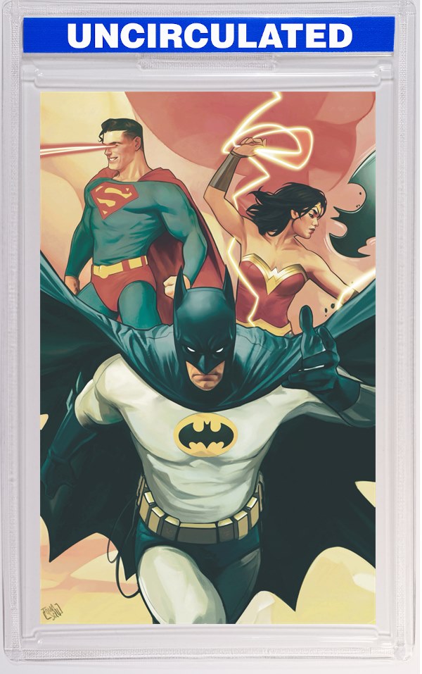 BATMAN SUPERMAN WORLDS FINEST #32 CVR D INC FRANCESCO TOMASELLI CARD STOCK VAR