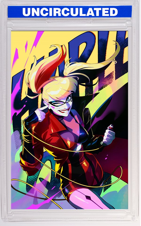 Harley Quinn #47 CVR E INC Knight Zhang Card Stock VAR