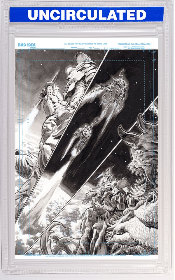 Olympus Saga Megalith #1 (Of 4) CVR O Lewis Larosa Original Art Edition 12 VAR