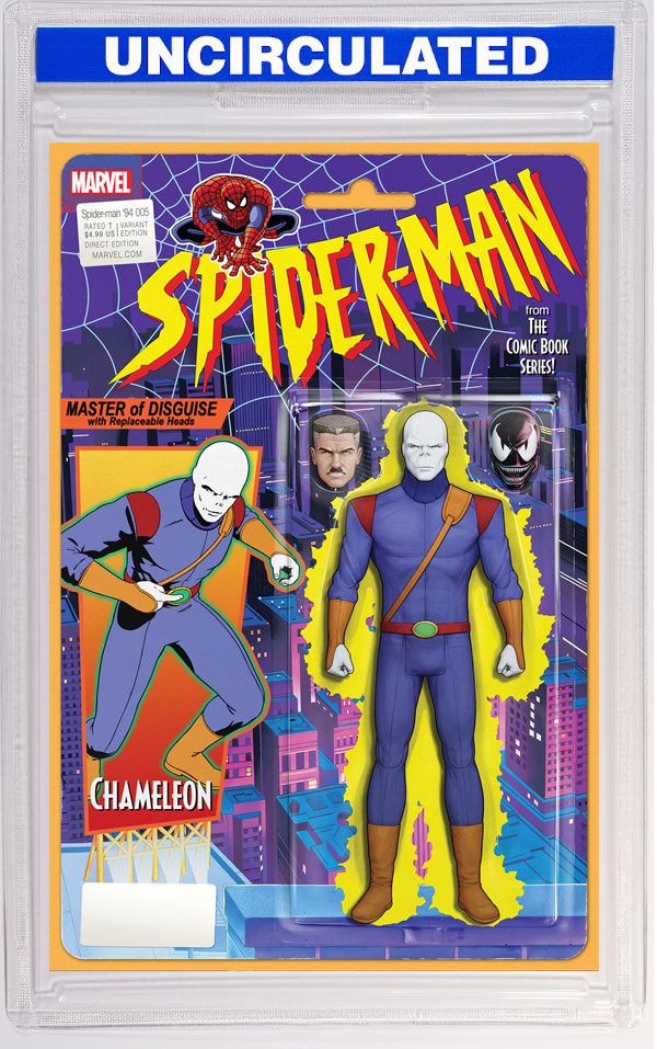 Spider-Man '94 #5 John Tyler Christopher Action Figure Variant