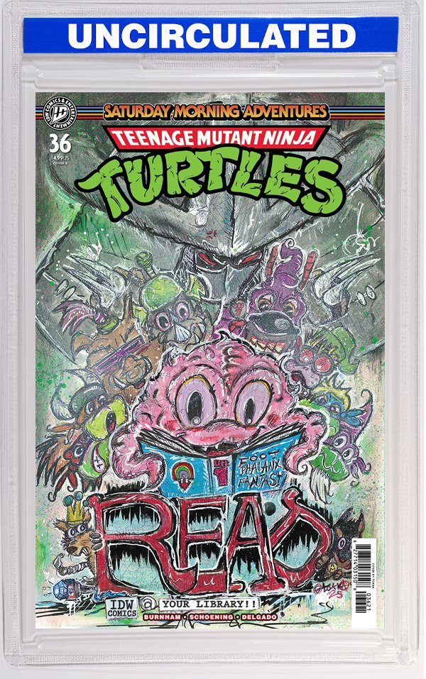 Teenage Mutant Ninja Turtles: Saturday Morning Adventures #36 Variant B (Tokka)