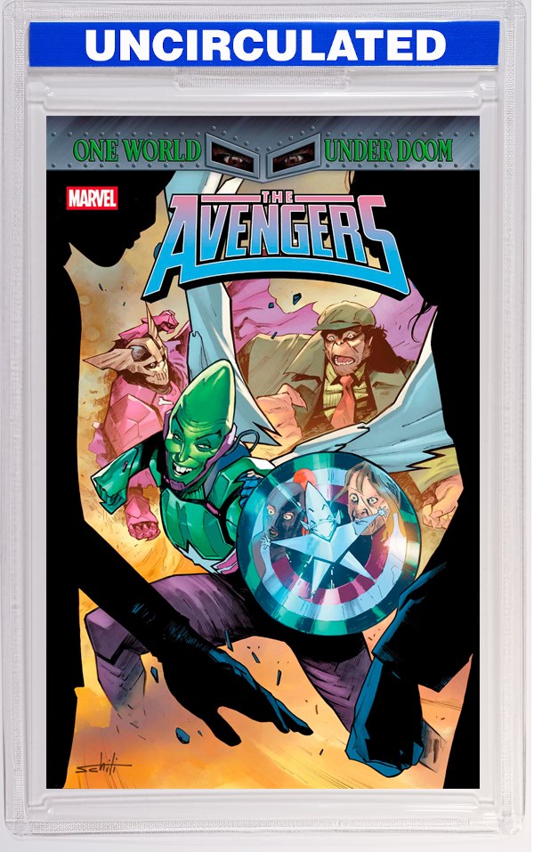 Avengers #26 Valerio Schiti Impossible Man Pop-Up Variant [Doom]