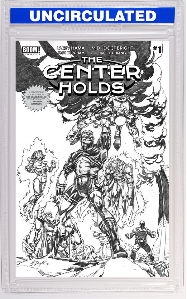 The Center Holds #1 E INCV Signed Hama (Dressed, Bright)