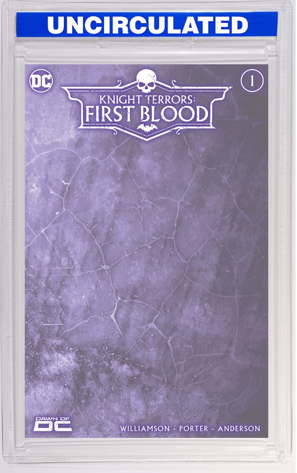 KNIGHT TERRORS FIRST BLOOD #1 (ONE SHOT) CVR D BLANK CARD STOCK VAR