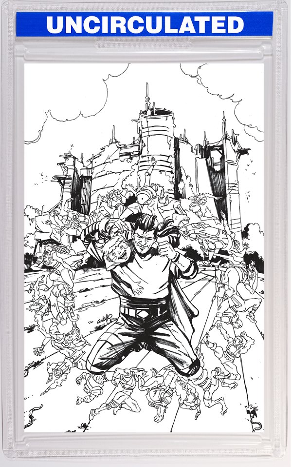 Power Rangers Green #4 J Unlimited Variant (Full Art, Vargas)