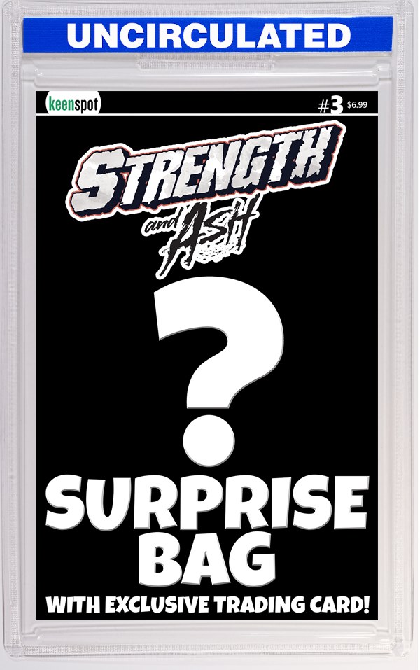 Strength & Ash #3 CVR B Surprise Cover Bagged With Trading Card VAR