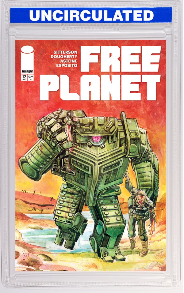 Free Planet #12 CVR B Jed Dougherty VAR