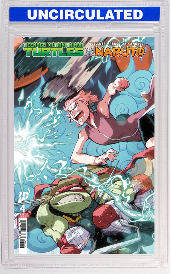 Teenage Mutant Ninja Turtles X Naruto #4 Variant RI (Ortiz)