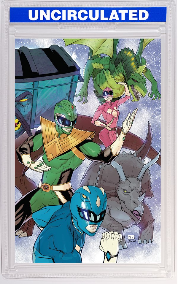 Mighty Morphin Power Rangers (2026) #7 F INCV Foil Variant (Full Art, Foil, Sevy)