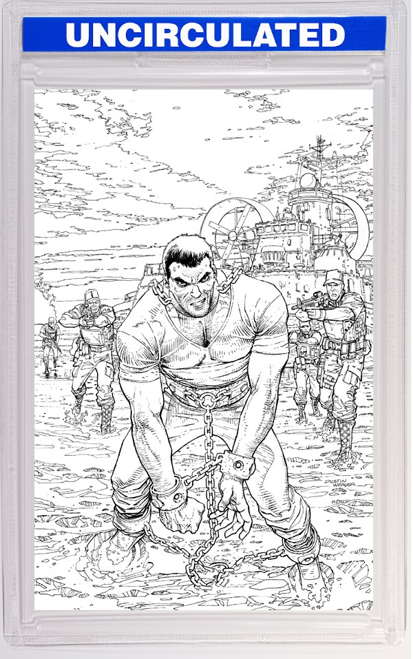 Fort Psycho #1 CVR H INC Dustin Weaver B&W VAR
