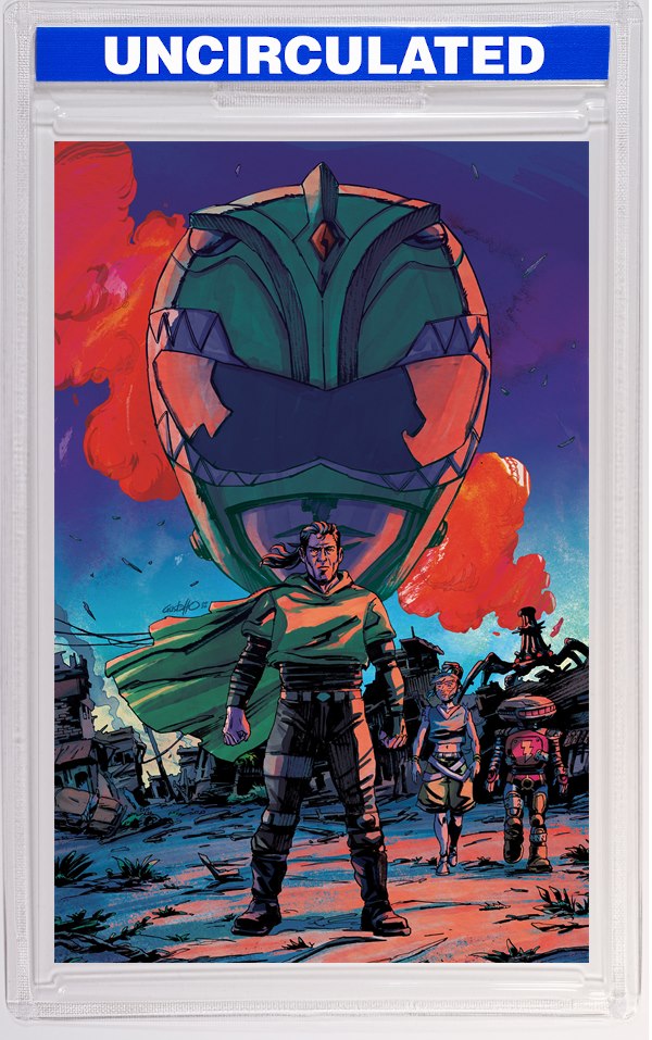 Power Rangers Green #1 G INCV Foil Variant (Full Art, Foil, Vargas)
