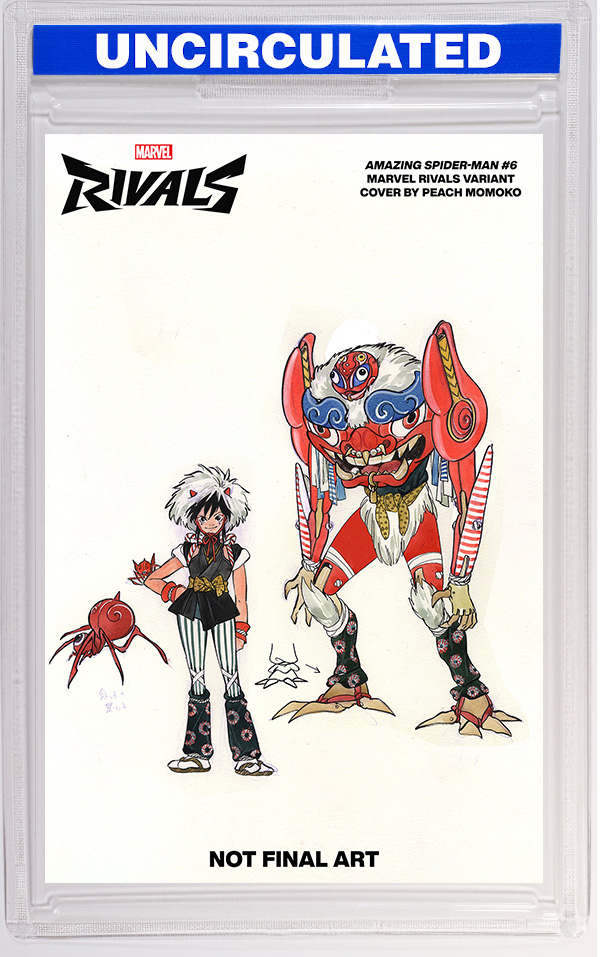 Amazing Spider-Man #6 Peach Momoko Marvel Rivals Variant