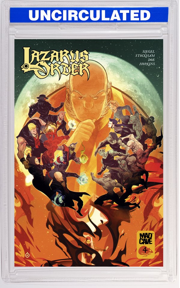Lazarus Order #4 (Of 8) CVR A Juan Doe