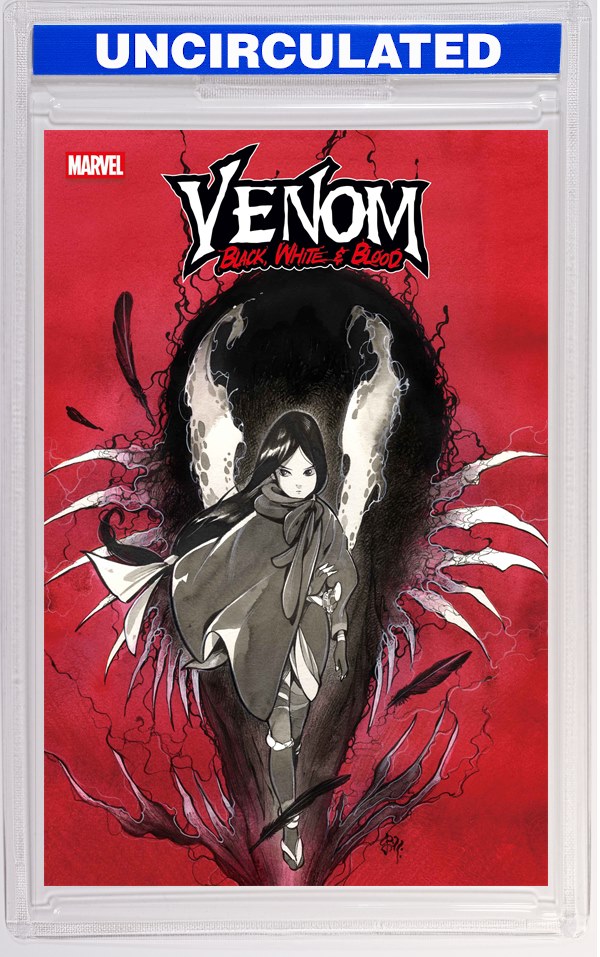 Venom: Black, White & Blood #1 Peach Momoko Variant